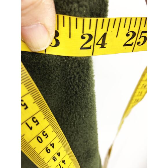 Northern Reflections Moose Tree Green Fleece Jacket Full Zip Size M - Picture 6 of 7